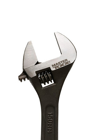 Ключ разводной MASTERTOOL 150 мм 0-20 мм CrV фосфатированный 76-0221 Харків - зображення 2