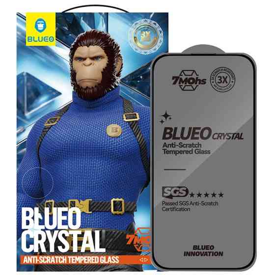 Защитное 2.5D стекло Blueo Crystal Anti-Scratch для Apple iPhone 17 / 17 Pro (6.3") Херсон