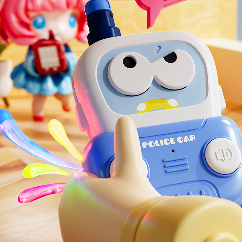 Детская обучающая рация ME-214 Police Car Cute Intercom (2pcs) Херсон - зображення 2