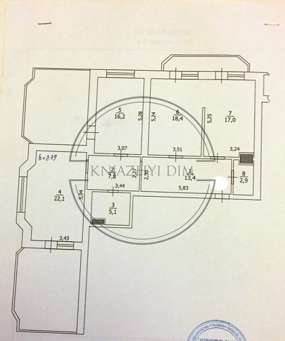 Продается 3х ком. кв. в Борисполе, Киевский Путь 1д. № 21123649 Киев - изображение 7