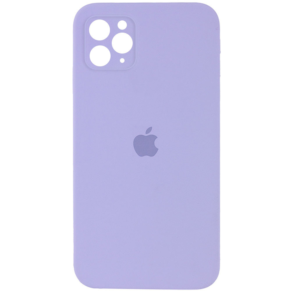 Чехол Silicone Case Square Full Camera Protective (AA) для Apple iPhone 11 Pro Max (6.5") Херсон - зображення 1