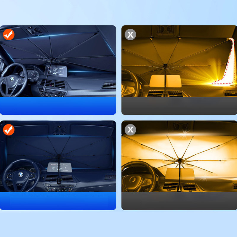 Солнцезащитный зонтик для автомобиля (1.40x0.80m) Херсон - зображення 3