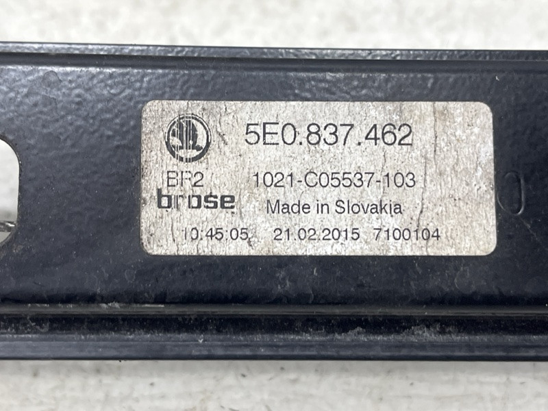 Стеклоподъемник передний правый Skoda Octavia 2013-2020 5E0837462 (Арт. 81535) Киев - изображение 3