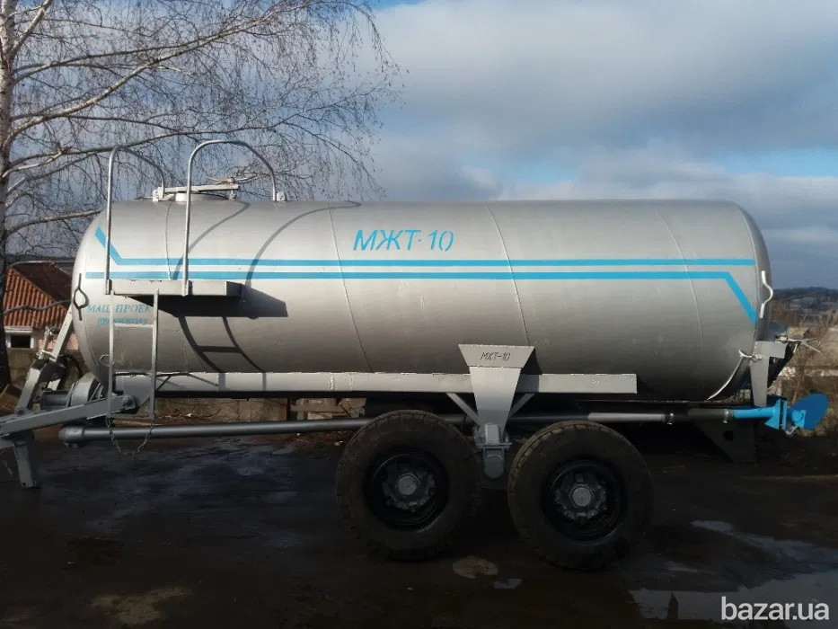 Бочка МЖТ-10 для навоза, воды и КАС Біла Церква - зображення 3