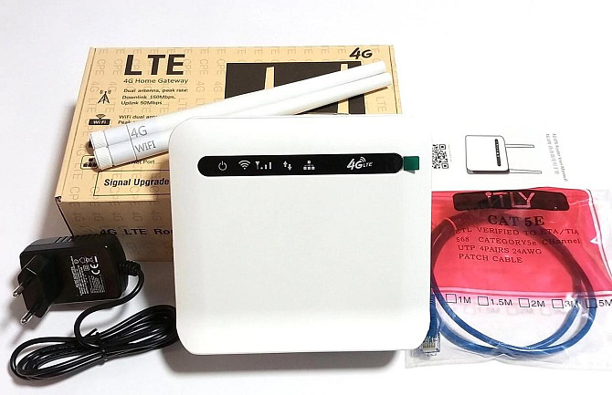 Усилитель сигнала Wi-Fi (репитер, бустер) 8W с внешней направленной антенной 20dBi и роутером (83148 Днепр - изображение 5