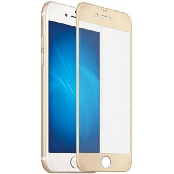 DM Захисне скло iPhone 7 3D Gold (Код товару:11967) Харків - зображення 1