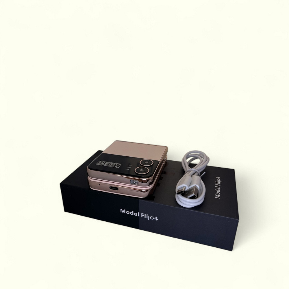 Кнопочный мобильный телефон раскладушка AIEK Flilo 4 на 4 сим карты Gold Киев - изображение 7