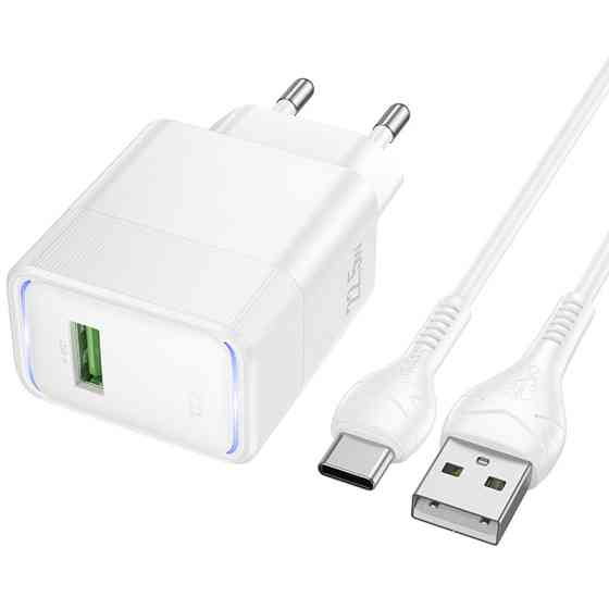 СЗУ Hoco CS111A Lounge PD22.5W (1USB-C) + кабель USB to Type-C Херсон