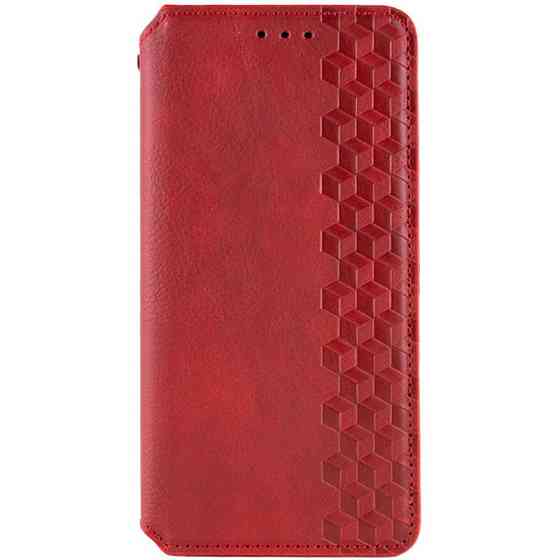 Кожаный чехол-книжка GETMAN Cubic (PU) для Samsung Galaxy S25 FE Херсон