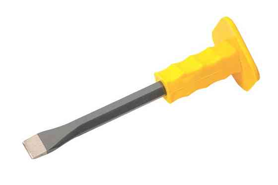 Зубило строительное MASTERTOOL с защитной ручкой TPR 200х16х22 мм 03-0200 Харьков