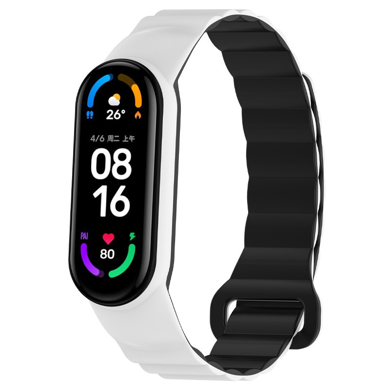 Ремешок Dual-color Magnetic для Xiaomi Mi Band 7/6/5/4/3 Херсон - изображение 1