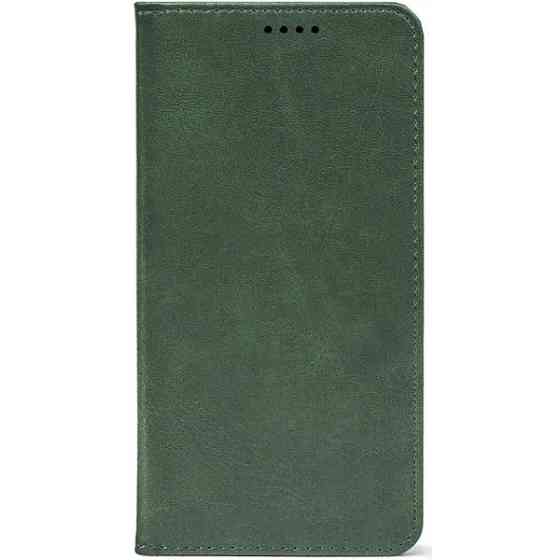 Чохол-книжка Crazy Horse Clasic для Xiaomi Redmi Note 15 5G/Poco M8 5G Dark Green (Strong) Харків