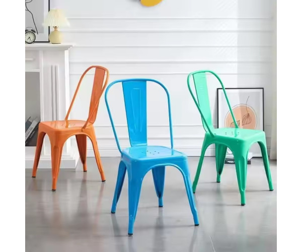 Стілець Толікс металевий блакитний Днепр - изображение 3