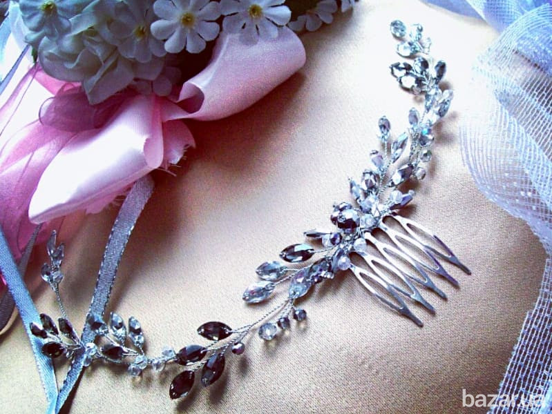 Олімпія сяюча гілочка віночок гілочка гребінь античний грецька прикраса косплей вечірня Луцьк - зображення 3