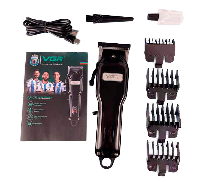 Машинка для стрижки аккумуляторная VGR V-251 7 Вт черная Киев - изображение 5