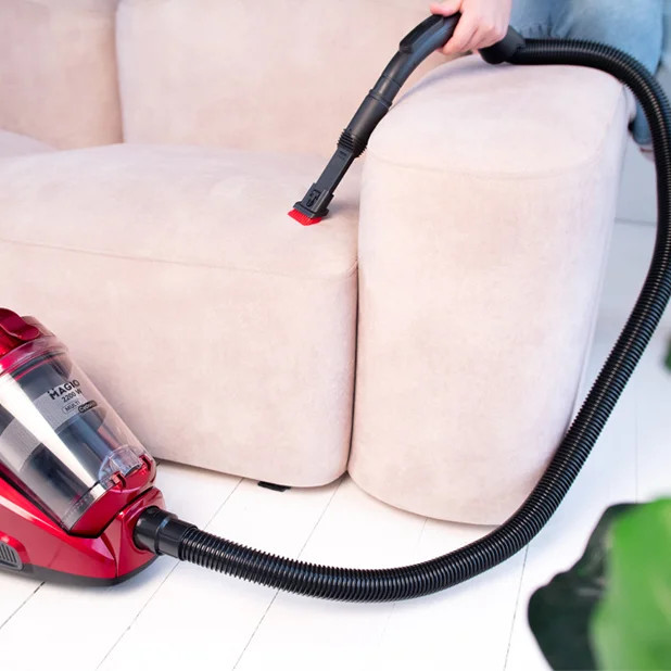 Пылесос циклонный Magio MG-895 2200 Вт красный Київ - зображення 4