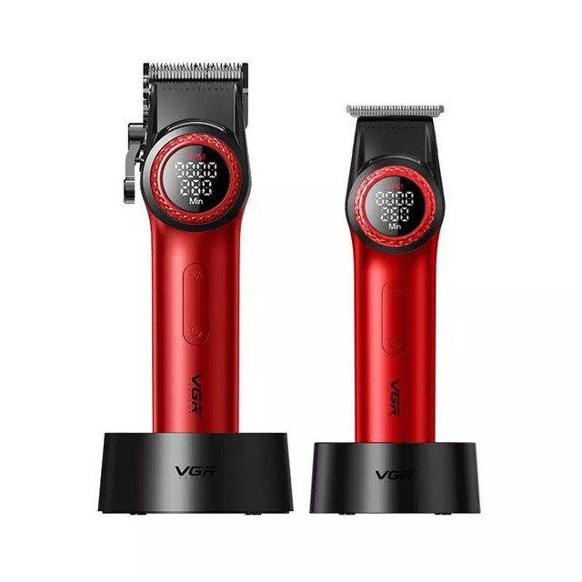 Комплект длят стрижки VGR V-001&V-977 RED красный Киев - изображение 2