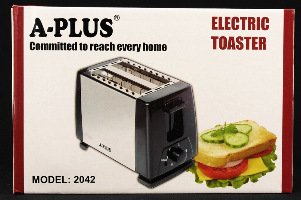 Тостер A-Plus AP-2042 750 Вт черный Киев - изображение 2