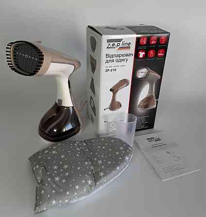 Отпариватель вертикальный ручной для одежды Zepline ZP-210-Beige 2000 Вт бежевый Київ