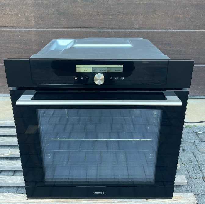 2022рік Духовка Gorenje+ GP898B укр меню піроліз телескопи Бережани - зображення 1