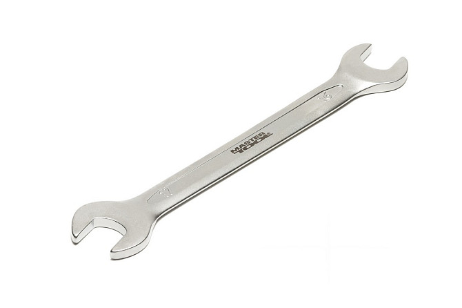 Ключ рожковый MASTERTOOL COLD STAMPED 16х17 мм CrV DIN3110 SS 70-1617 Харків - зображення 1