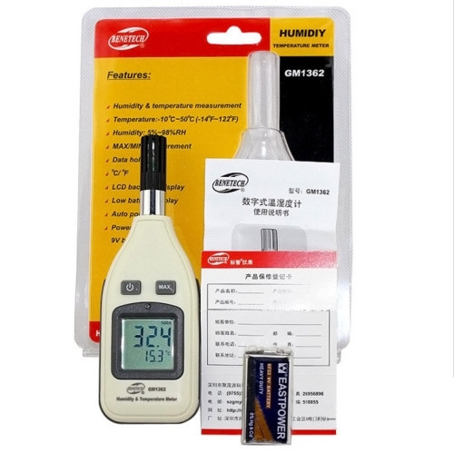 Термогигрометр 0-100%, -30-70°C BENETECH GM1362 Харків - зображення 4