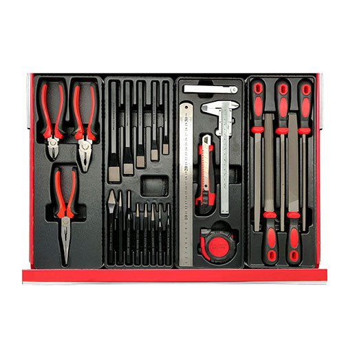 Тележка для мастерской с инструментом 7 секций, 243 ед. TORIN NTBR4007-X-1 Харків - зображення 6