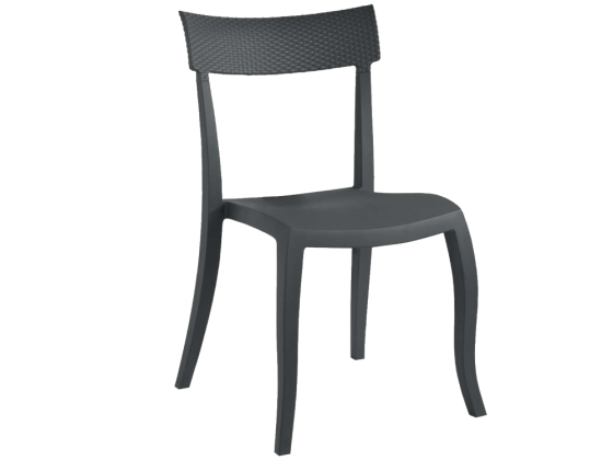 Стул Papatya Hera-SP RATTAN антрацит Київ