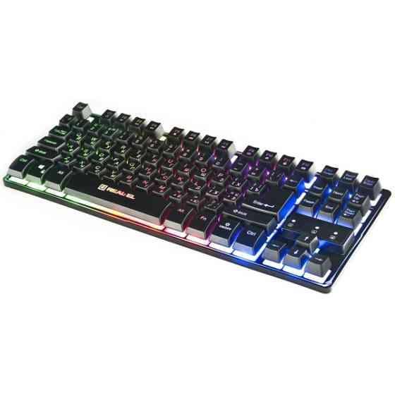 Клавіатура REAL-EL Gaming 8710 TKL USB Black (EL123100030) Харьков