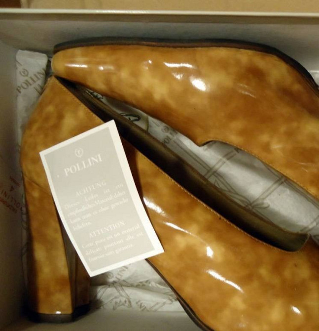 Туфли Pollini Италия, лакированная кожа, р. 39 Київ - зображення 3