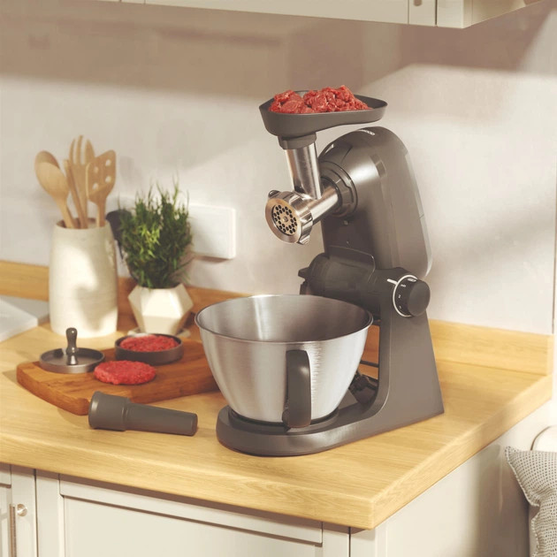 Кухонная машина Kenwood Multi Tasker KHC30.050GY 1000 Вт серая Київ - зображення 3