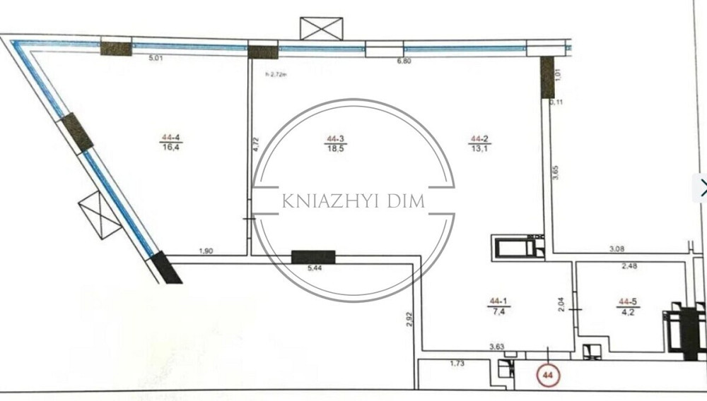 Продаж 2 кімнатної квартири ЖК Теракота вул. Братів Чибінєєвих 8а 21145998 Київ - зображення 7