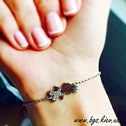 Мама браслет. Золотий браслет з дітьми. Браслет для мам подарунок на народження дитини Киев