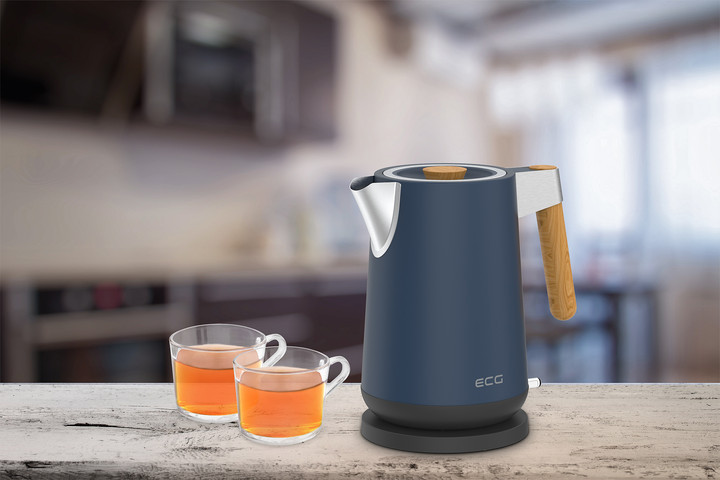 Электрочайник EСG RK 1768 Petrol 1.7 л синий Київ - зображення 8