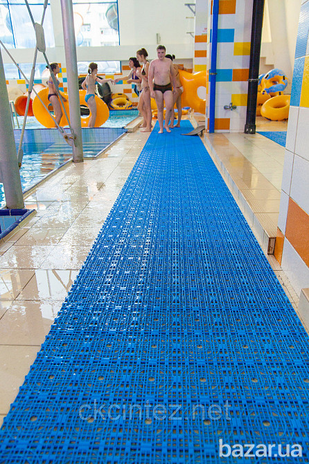 Модульное антискользящее покрытие для бассейнов "Aquafloor" Киев - изображение 4
