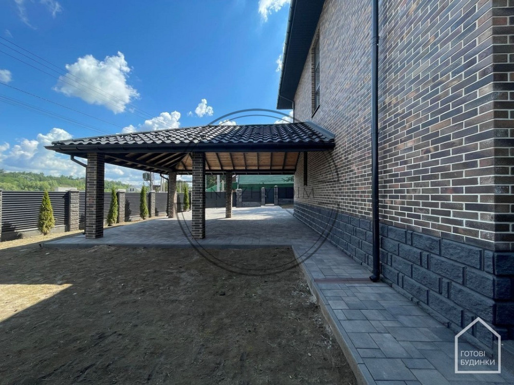 Будинок під чистове оздоблення на просторій ділянці 8 соток, з навісом на 2 авто | Розташований біля Київ - зображення 2