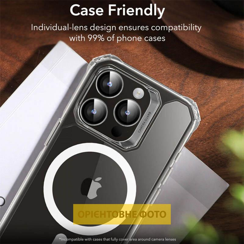 Уценка Защитное стекло Metal Classic на камеру (в упак.) для Apple iPhone 17 Pro (6.3") / 17 Pro Max Херсон - изображение 6