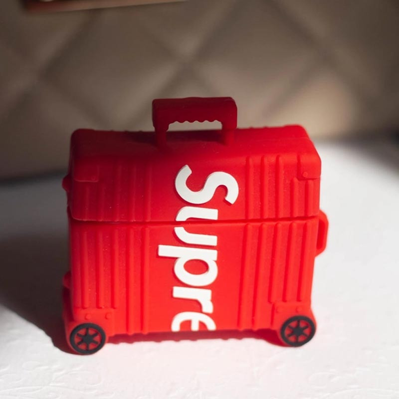 Силиконовый футляр Brand для наушников AirPods Pro + кольцо Херсон - зображення 2