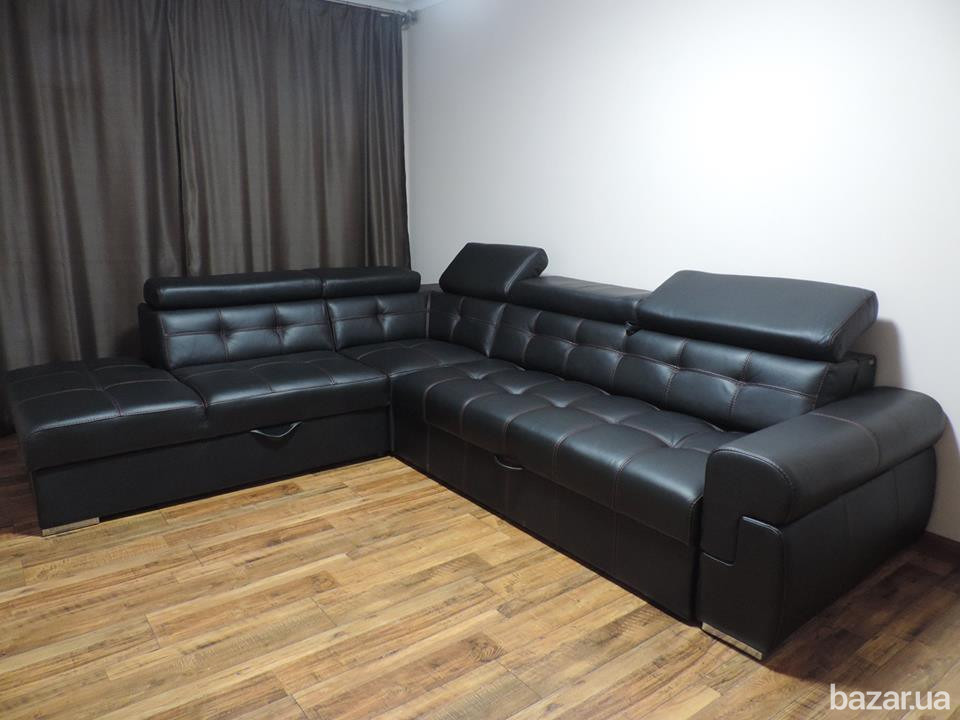 Шкіряний розкладний куток. Кутовий диван Atlantis Киев - изображение 3