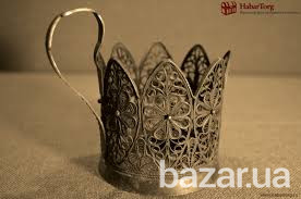Купим серебряные и мельхиоровые подстаканники Київ - зображення 1
