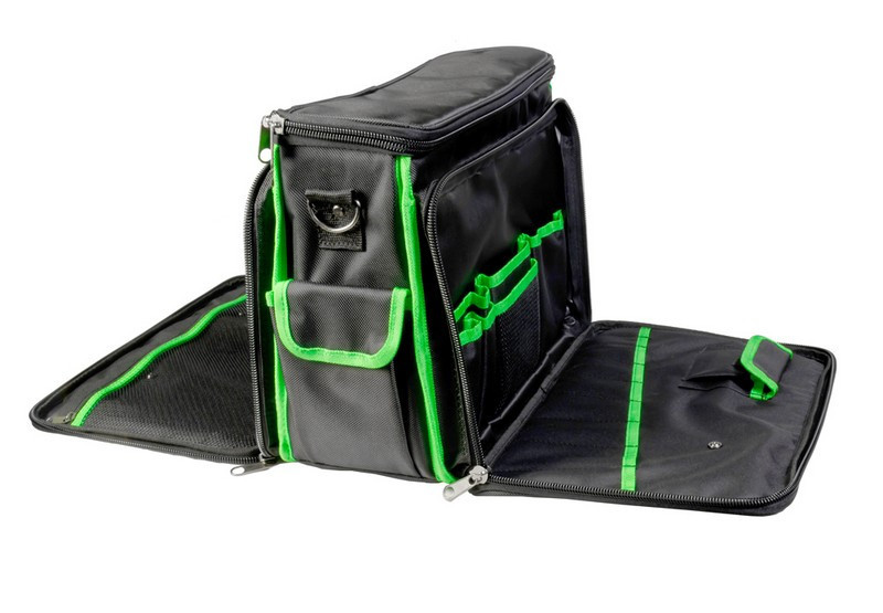 Сумка для инструментов монтерская MASTERTOOL 400х180х310 мм 30 карманов усиленное дно съемный ремешо Харків - зображення 8