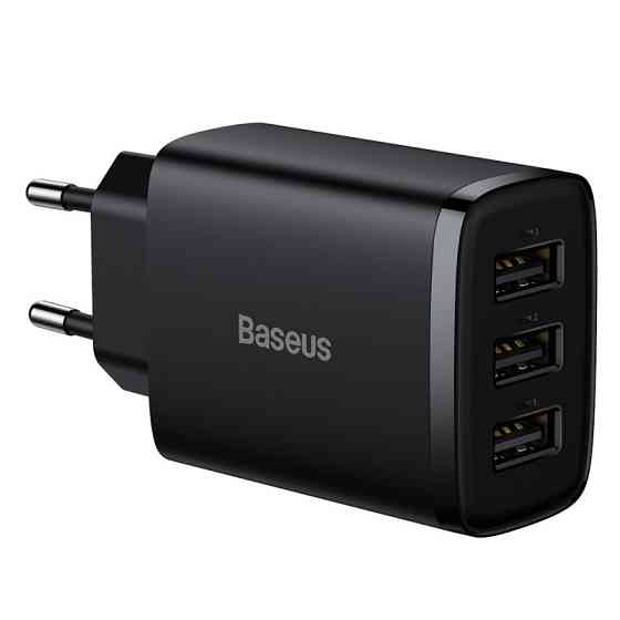 СЗУ Baseus Compact 17W (3USB-A) (CCXJ02) Херсон