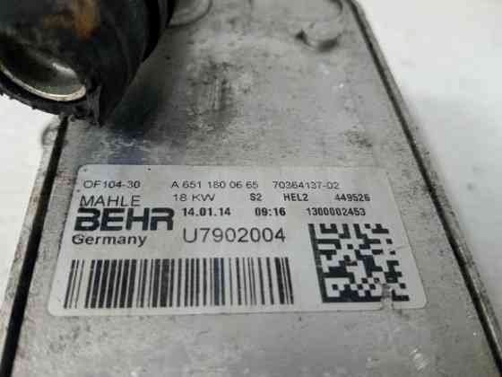 Радиатор масляный ДВС (теплообменник) Infiniti Q50 V37 2.2 DIESEL OM651 2013 (б/у) Київ