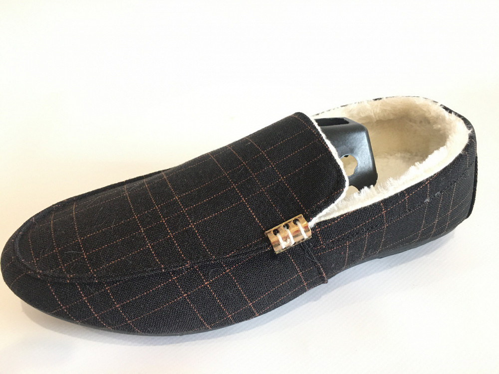 Мужские зимние мокасины  с мехом (линиями) (на меху) Размер 40 41 42 43 Київ - зображення 7