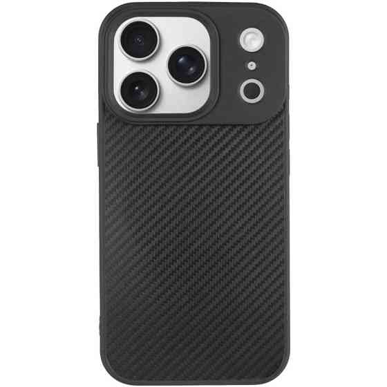 TPU чехол Carbon Protective with Magsafe для Apple iPhone 17 Pro (6.3") Херсон