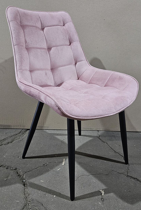 Стул Гламур бархат велюр розовый Днепр - изображение 7