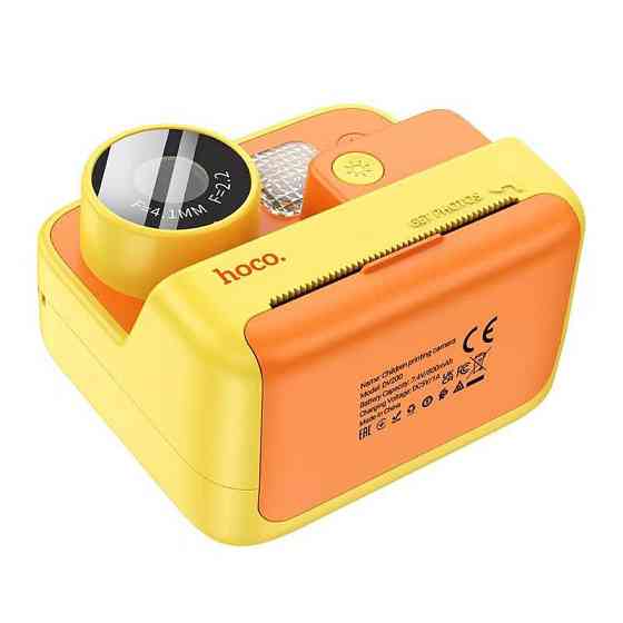 Детская фотокамера с моментальной печатью Hoco DV200 Dual lens Херсон