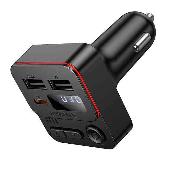 АЗУ FM модулятор Borofone BC60 Hero 35W (2USB-A/1C) Херсон