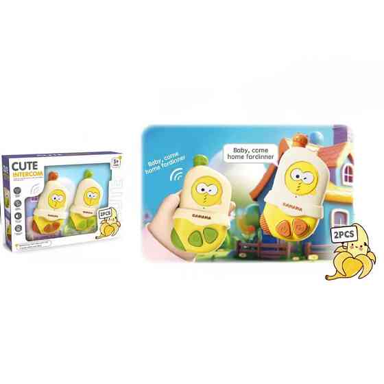 Детская обучающая рация ME-213 Banana Cute Intercom (2pcs) Херсон
