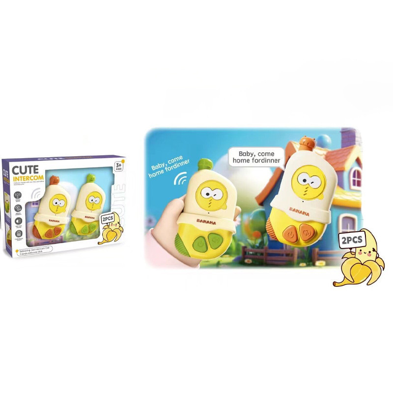 Детская обучающая рация ME-213 Banana Cute Intercom (2pcs) Херсон - зображення 5